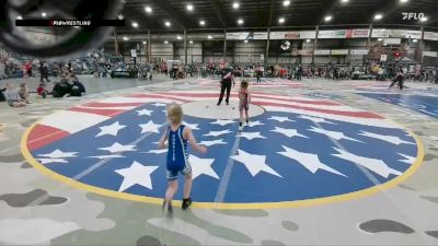 40 lbs Cons. Round 1 - Nellie Ginther, Southwest Wrestling Academy vs Riverlyn Barent, Team Champs