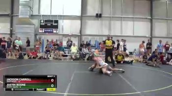 138 lbs Round 1 (6 Team) - Justin Boone, Death Squad vs Jackson Carroll, ARES White