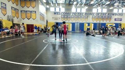 285 lbs Round 6 (8 Team) - Joel Leon, Wellington Black vs Jakari Johnson, Braves WC