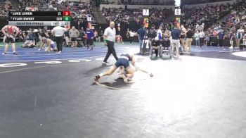 106 lbs Quarterfinal - Luke Loren, St. John Bosco (SS) vs Tyler Sweet, Clovis North (CS)