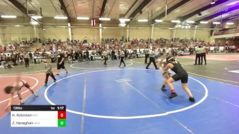136 lbs Semifinal - Hailey Robinson, Kirtland Broncos vs Zipporah Heneghan, NM Royalty