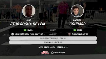João Vitor Rocha De Lemos vs Gabriel Goudard 2025 ADCC Petropolis Open