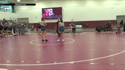 160 lbs Semifinal - Ximena Romero, Cerritos College vs Vida Beckel, Cerritos College