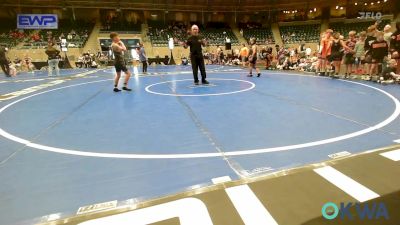 85 lbs Rr Rnd 2 - Jacob Gwin, Coweta 12u vs Lennon Lantz, Edmond North Huskies