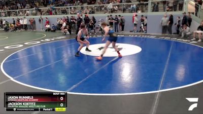 165 lbs Final - Jackson Koetitz, Soldotna Whalers Wrestling Club vs Jaxon Runnels, Interior Grappling Academy