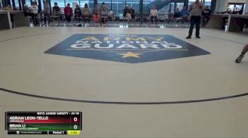 JV-19 lbs Round 3 - Adrian Leon-Tello, Urbandale vs Brian Li, Cedar Rapids Kennedy