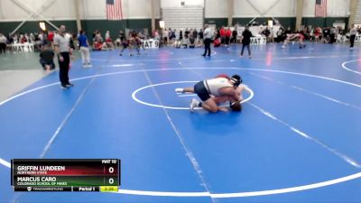 157 lbs Champ. Round 3 - Griffin Lundeen, Northern State vs Marcus Caro, Colorado School Of Mines