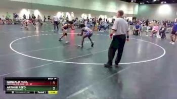 145 lbs Round 5 (6 Team) - Arthur Reed, Storm Wrestling vs Gonzalo Pool, New England Gold - AS