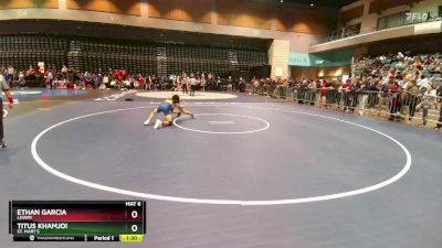 113 lbs Champ. Round 1 - Ethan Garcia, Lowry vs Titus Khamjoi, St. Mary`s