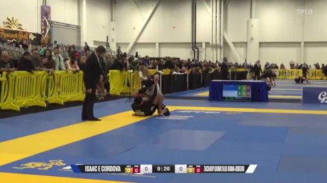 Zachary Kaima'alili Kaina-Kokubu vs Isaac E Cordova 2024 World IBJJF Jiu-Jitsu No-Gi Championship