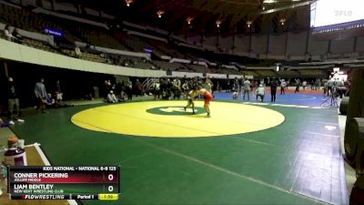 National 6-8 125 1st Place Match - Conner Pickering, Jolliff Middle vs Liam Bentley, New Kent Wrestling Club