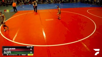 88 lbs Cons. Semi - Jayce Gruber, Sartell vs Eli Faris, Minneota