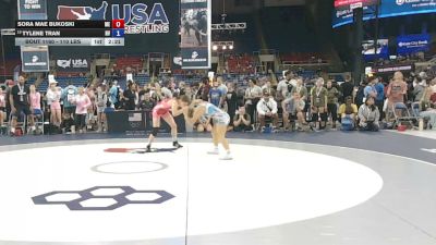 110 lbs Champ. Rd Of 32 - Sora Mae Bukoski, Maine vs Tylene Tran, Nevada