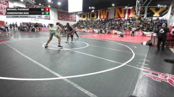 190 lbs Cons. Round 1 - Christopher Ruiz, Coachella Valley vs Michael Fleurant, Valenicia (Santa Clarita)