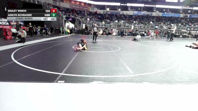 66 lbs Consolation - Bailey Winch, Thoroughbred Wr Ac vs Adilyn Schrader, Hammerin Hawks WC