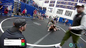 70 lbs Consi Of 4 - Harding Hamilton, Cowboy Wrestling Club vs Ryker Peck, Standfast