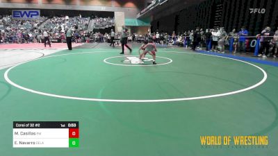 67 lbs Consi Of 32 #2 - Michael Casillas, Red Wave Wrestling vs Esteban Navarro, Delano Diablos