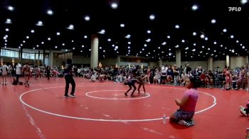 62 lbs Placement Matches (8 Team) - Aylah Lee, Intergalactic Angels vs Austyna Phillips, Mat Clash Beastin`
