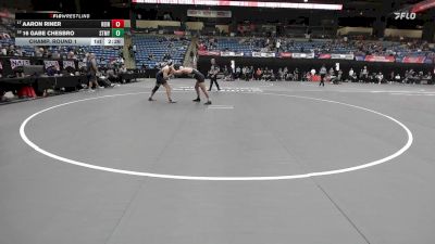 197 lbs Champ. Round 1 - Aaron Riner, Reinhardt vs 16 Gabe Chesbro, Saint Mary