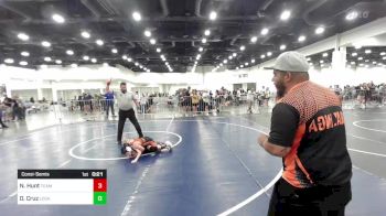 74 lbs Consolation - Nolan Hunt, Team Coalinga vs Derek Cruz, Legacy Wrestling Club