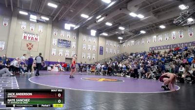 157 lbs Semifinal - Nate Sanchez, St. Ignatius Co. Prep vs Jack Anderson, Bartlett