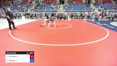 170 lbs Round Of 128 - Izzy Strickert, IA vs Gillian Coulson, OH