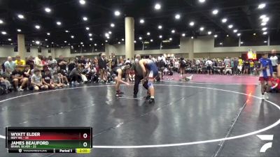 175 lbs 2nd Wrestleback (32 Team) - Wyatt Elder, Indy WC vs James Beauford, BRAWL Silver