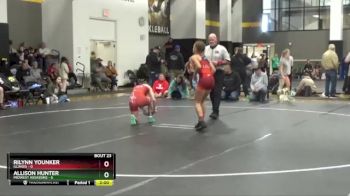 106 lbs Round 3 (16 Team) - Allison Hunter, Midwest Assassins vs Rilynn Younker, Illinois