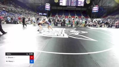 152 lbs Rnd Of 16 - Lizzie Shunn, Utah vs Mahri Manz, Iowa