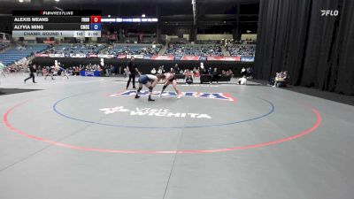 145 lbs Champ. Round 1 - Alyvia Ming, University Of The Cumberlands vs Alexis Means, Friends University