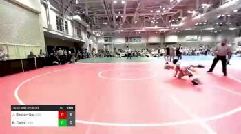 120 lbs Rr Rnd 3 - Jack Bastarrika, Iron Horse Blue vs Reid Caimi, Seahawks White