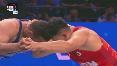 97 kg 1/8 Final - Arash Yoshida, Japan vs Hassan Yazdani, Iran