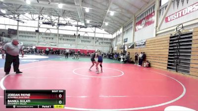 110 (112) Cons. Round 1 - Banika Gulati, Dougherty Valley vs Jordan Payne, Alhambra (Martinez)