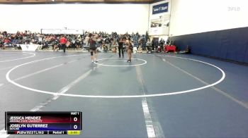 145 lbs Champ. Round 2 - Jessica Mendez, Arizona State University vs Joselyn Gutierrez, Skyline