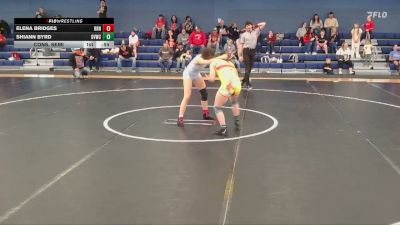 120 lbs Cons. Semi - Shiann Byrd, Grand View Wrestling Club vs Elena Bridges, Ready RP Nationals