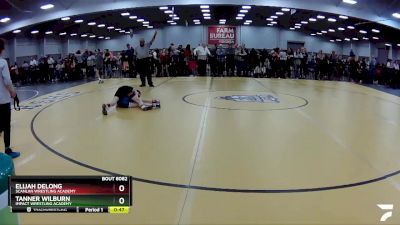 77 lbs Cons. Round 4 - Tanner Wilburn, Impact Wrestling Academy vs Elijah Delong, Scanlan Wrestling Academy