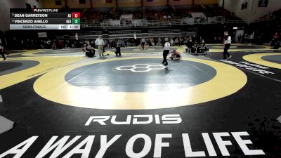 126 lbs Semifinal - Sean Garretson, Archbishop Spalding vs Vincenzo Anello, Blair Academy