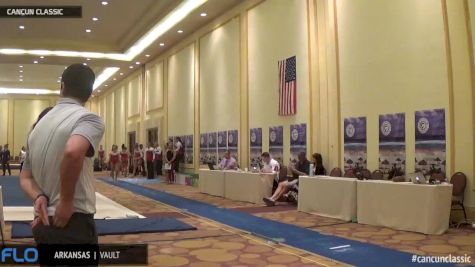 Arkansas Vault Rotation - 2016 Cancun Classic