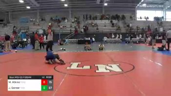 110 lbs Prelims - Mason Atkins, Triumph Maize Elem vs Jaxon Garner, Terps Xtreme ES