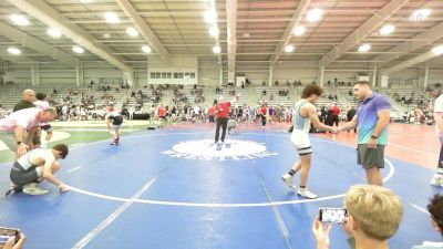 127 lbs Round Of 16 - Matteo Gonzalez, Revival Pink vs Zack Lombreglia, Iron Horse Wrestling Club