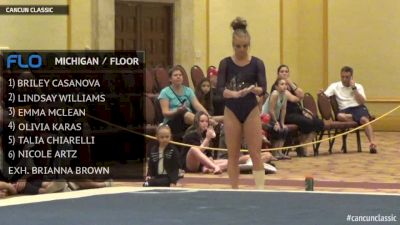 Nicole Artz - Floor, Michigan - 2016 Cancun Classic