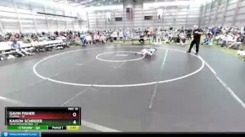 88 lbs Semis & 3rd Wb (16 Team) - Gavin Fisher, Florida vs Kaison Schreier, Team Missouri Red