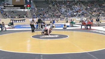 138 lbs Cons. Round 4 - Jordan Rutherford, Simon Kenton vs Bj Jackson, Corbin