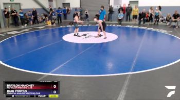 105 lbs Round 2 - Braylon Mahoney, Mid Valley Wrestling Club vs Ryan Pontius, Soldotna Whalers Wrestling Club