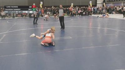 80 lbs Champ. Rd Of 32 - Calhoun Tannery, Roundtree Wrestling Training Center vs Luke Taussig, Greater Heights Wrestling