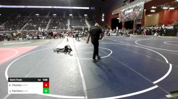 69 lbs Semifinal - Knox Peasley, Omak Wrecking Crew vs Josiah Pacheco, Bear Cave WC