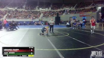 D1-165 lbs Cons. Semi - Armando Ybarra, Mountain View Hs (Mesa) vs Matt Jensen, Marana