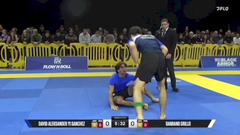 Damiano Grillo vs David Aleksander Yi Sanchez 2025 Pan IBJJF Jiu-Jitsu No-Gi Championship