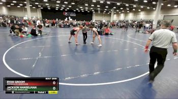 150 lbs Cons. Round 4 - Ryan Groom, Moyer Elite Wrestling vs Jackson Hanselman, Cory Clark Wrestling