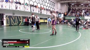 126 lbs Champ. Round 1 - Cole Schumacher, Avon Ohio vs Edward Skiba, Brunswick